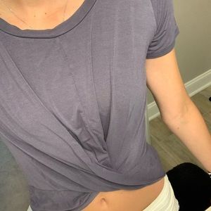 Cropped Workout shirt